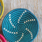 Isla African Basket Collection, Bright Multi, from Rwanda, Set of 3