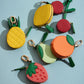 Genuine Leather Pineapple Coin Purse Keychain Bag Charm