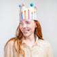 Birthday Wishes Reusable Pom Pom Crown