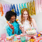 Multicolor Fringe Canopy Banners (set of 2)