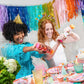 Multicolor Fringe Canopy Banners (set of 2)