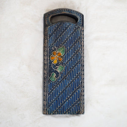 Mancala Wood Dakon Folding Congklak Board Game Games, Travel, For Traveling