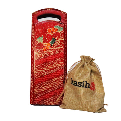 Mancala Wood Dakon Folding Congklak Board Game Games, DKN008