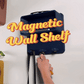 Floating Wall Shelf, Magnetic Key Holder