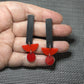 Color Block Geometric Stick Earrings