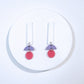 Color Block Geometric Stick Earrings