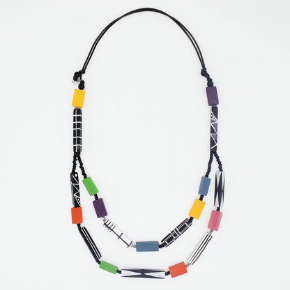 Soran Brights Mixed Bead Necklace