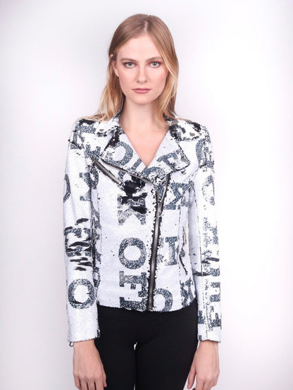 Any Old Iron Large Fucks Moto Jacket