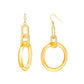Link Drop Lucite Earrings