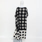 Multi Dimension Polka Dot Kaftan