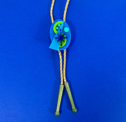 Mid Century Modern Starburst Bolo Tie