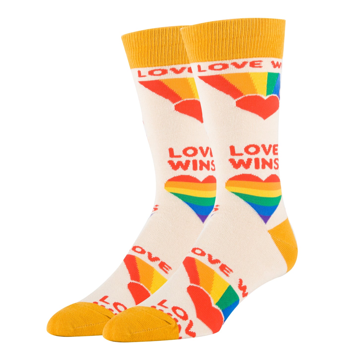 Love Wins Socks (Mens Sizing)