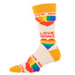Love Wins Socks (Womens Sizing)
