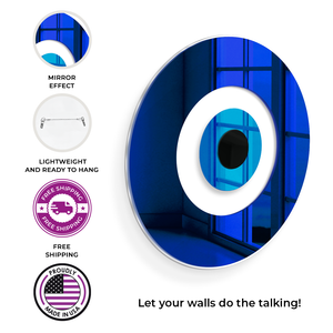 Minimalist Evil Eye Mirror