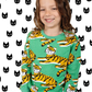 Kids Tiger Allover Sweatshirt