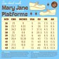Chocolaticas® Sunny Field Women's Mary Jane Flat