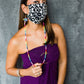 Rainbow Enamel Bead Sunglasses Necklace Kit, ready to wear or DIY Mask Chain