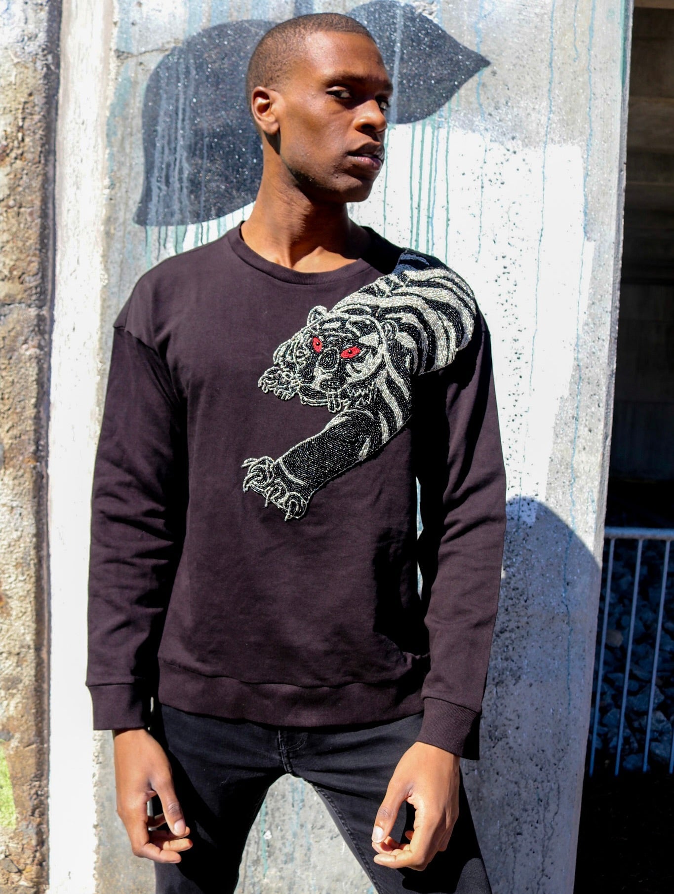 Any Old Iron Mens Tiger Sweatshirt