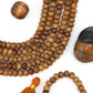 Mocha Mousse Bone Rondelle Spacer Beads, Handmade, 8x6mm, 36 beads