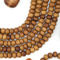 Mocha Mousse Bone Rondelle Spacer Beads, Handmade, 8x6mm, 36 beads