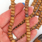 Mocha Mousse Bone Rondelle Spacer Beads, Handmade, 8x6mm, 36 beads