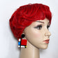 Mondrian Square Earrings