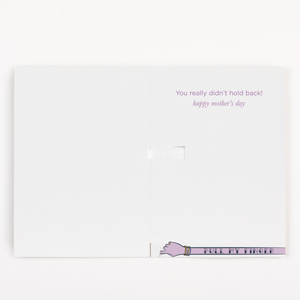 Endless Mother's Day Fart Card with Pull Surprise