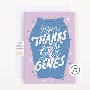 Endless Mother's Day Fart Card with Pull Surprise