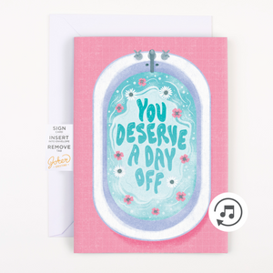 Endless Mom Mother's Card with glitter
