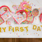 Customizable Gold Fringe Reusable Party Banner