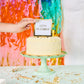 Lovely Little Letterboard Customizable Cake Topper (114 characters)