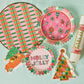 Holly Jolly Christmas Dessert Plates (10 count)