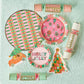 Holly Jolly Christmas Dessert Plates (10 count)