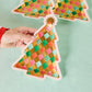 Gold Christmas Tree Dessert Plates (10 count)