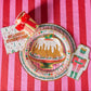 Holiday Bundt Cake Dessert Plates (10 count)