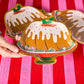 Holiday Bundt Cake Dessert Plates (10 count)