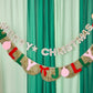 Merry Christmas Gold Shimmer Banner (Reusable Garland)