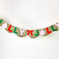 Holly Jolly Gold Fringe Banner (Reusable Holiday Garland)