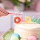 OLDish Birthday Candle