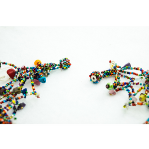 Luzy Seed Bead Necklace with Magnetic Closure - Guatemala