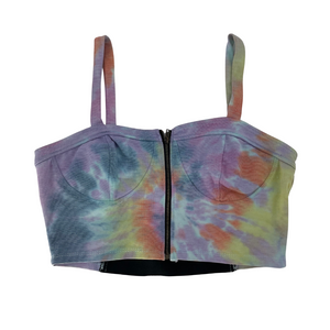 Tiedye Zip Up Top