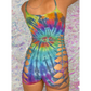 Rainbow Weaved Romper