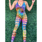 Rainbow Weaved Jumpsuit