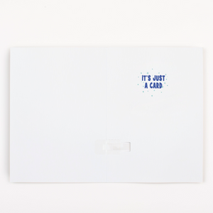 Endless NSFW Moaning Congrats Card with Glitter