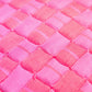Sujani Quilted Pillow - Neon Pink