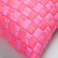 Sujani Quilted Pillow - Neon Pink