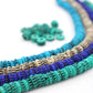 Ocean Wave Carved Bone Beads, 8mm, Boho Spacers, Saucer Rondelles