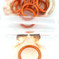 Thai Buddhist Temple Rings, Rush, Colorful Kumlai, Sizes Available