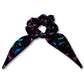 Mini Neon Bat Tie Scrunchie