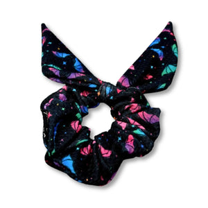 Mini Neon Bat Tie Scrunchie